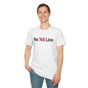 No 765 Line Tee (unisex)