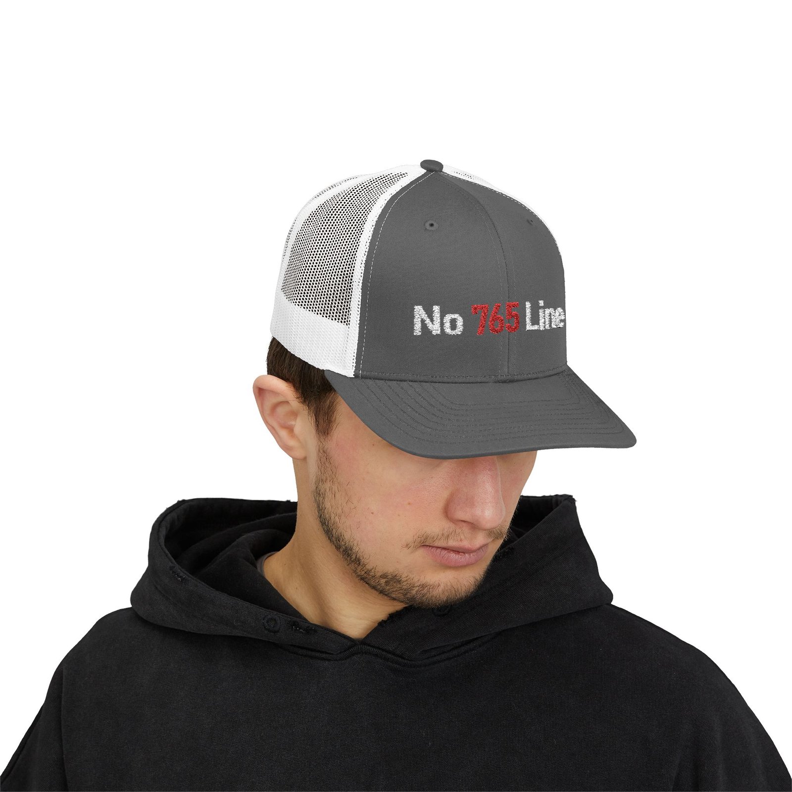 No 765 Line Trucker Cap - Image 16