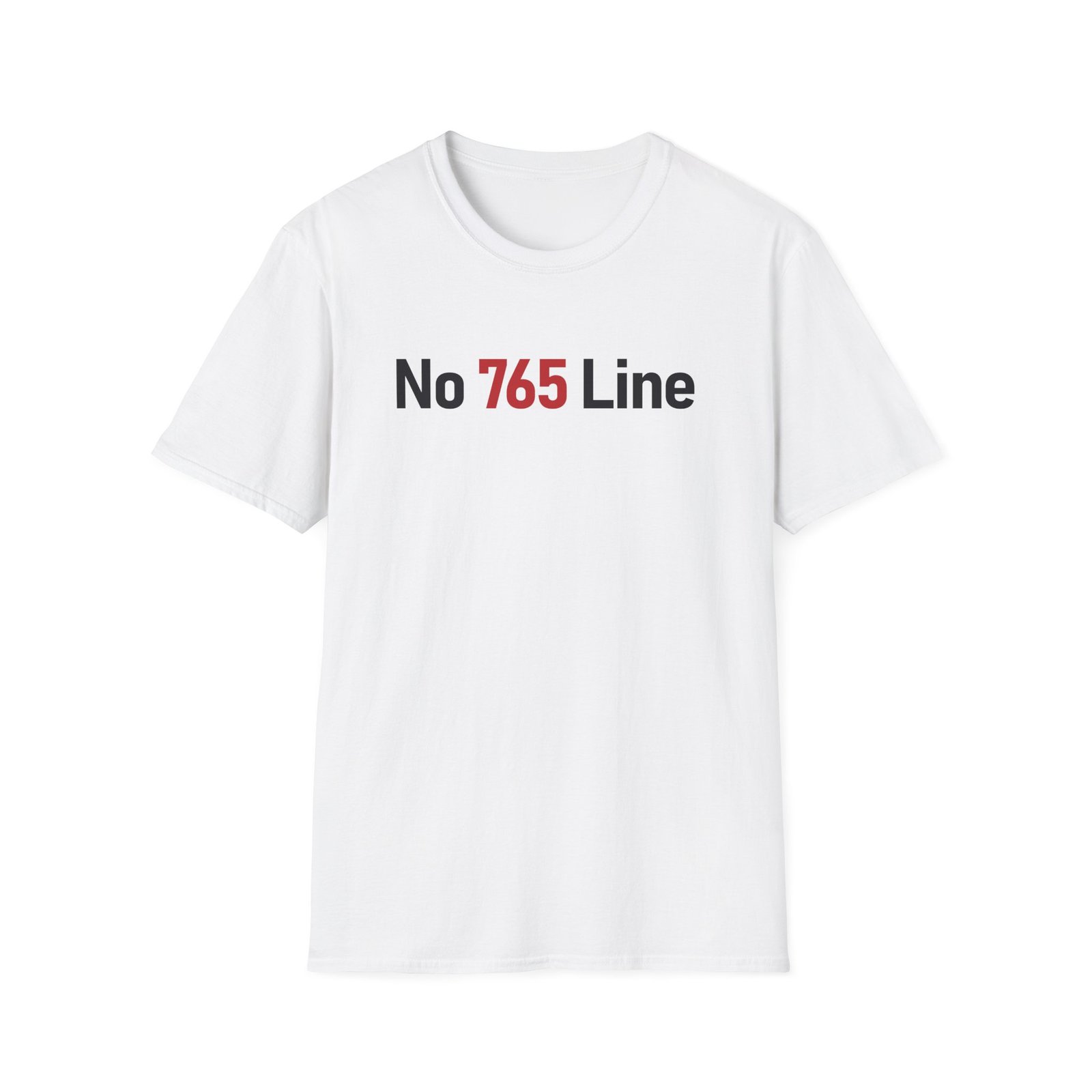 No 765 Line Tee (unisex) - Image 4