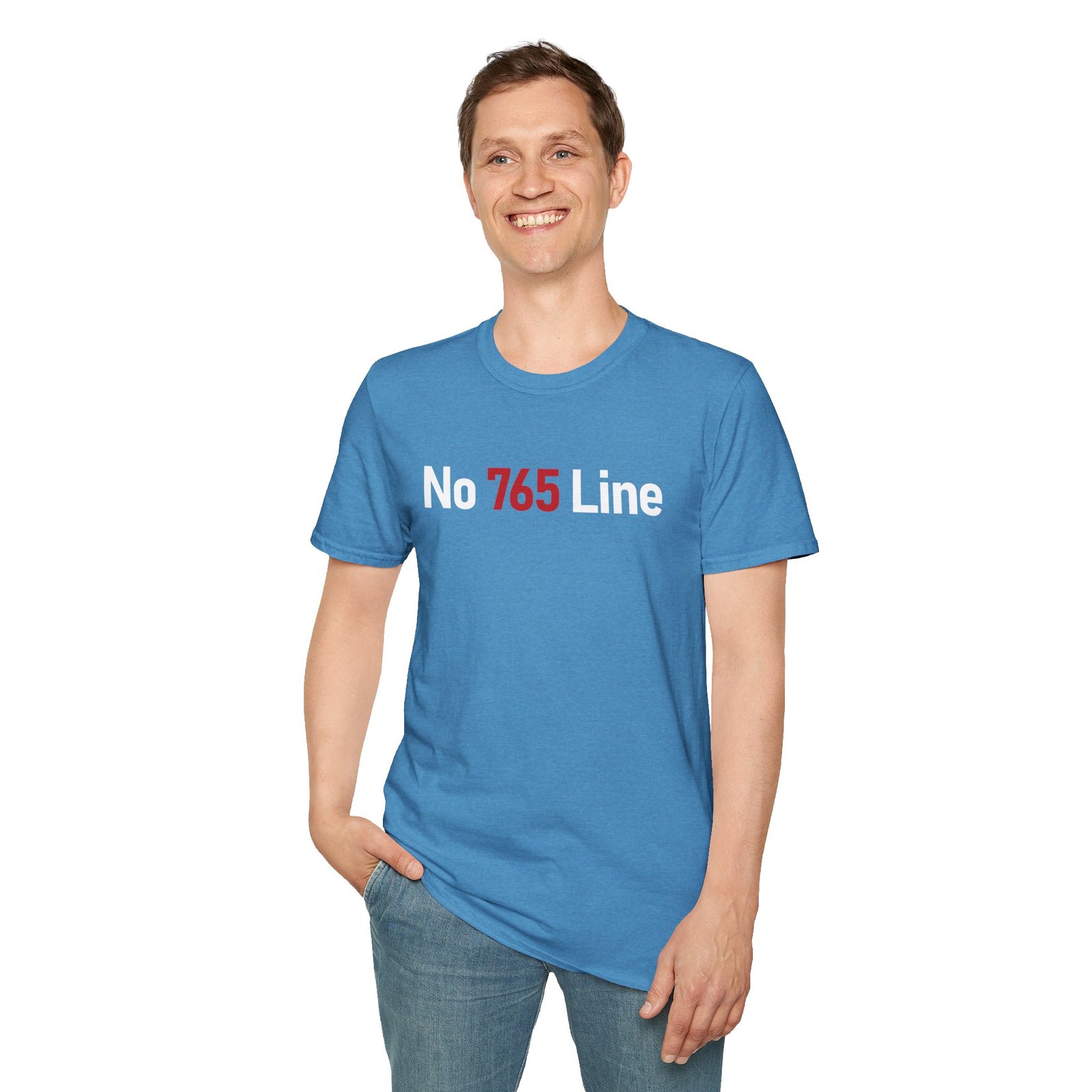 No 765 Line Tee (unisex) - Image 28