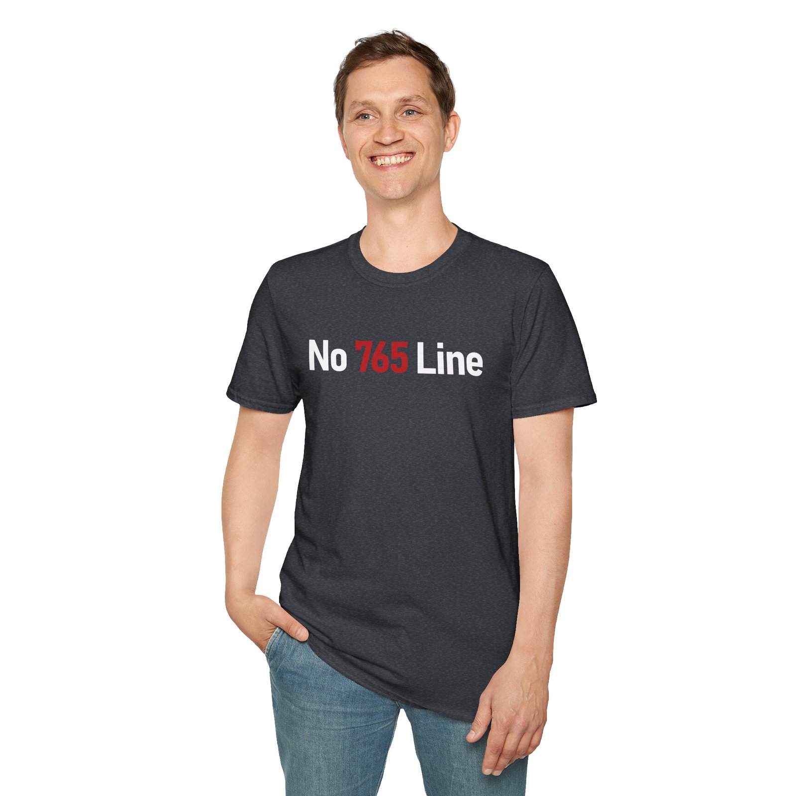 No 765 Line Tee (unisex) - Image 43