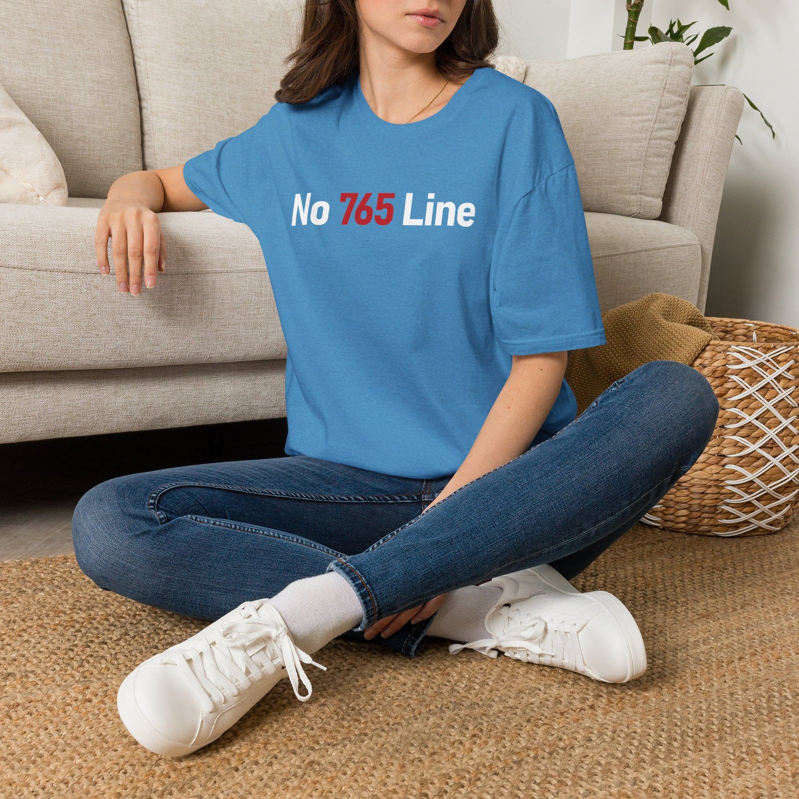 No 765 Line Tee (unisex) - Image 25