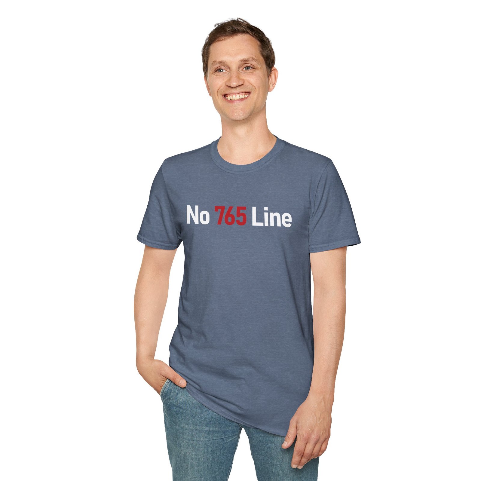 No 765 Line Tee (unisex) - Image 33
