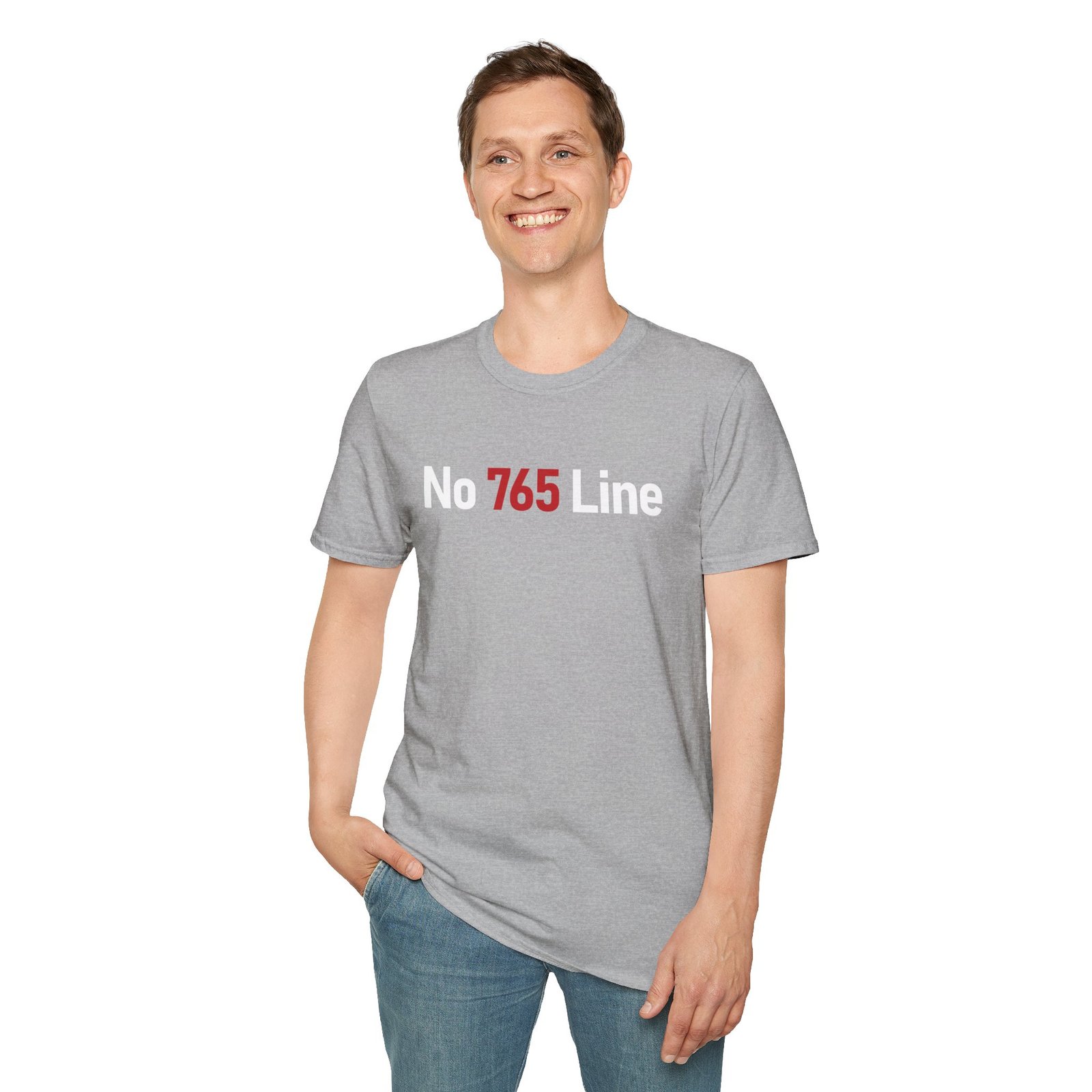 No 765 Line Tee (unisex) - Image 17