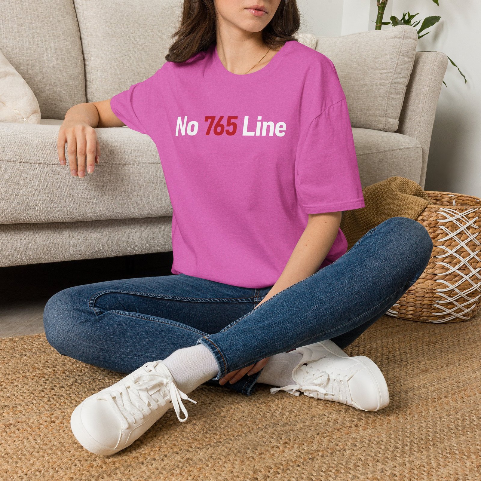 No 765 Line Tee (unisex) - Image 51