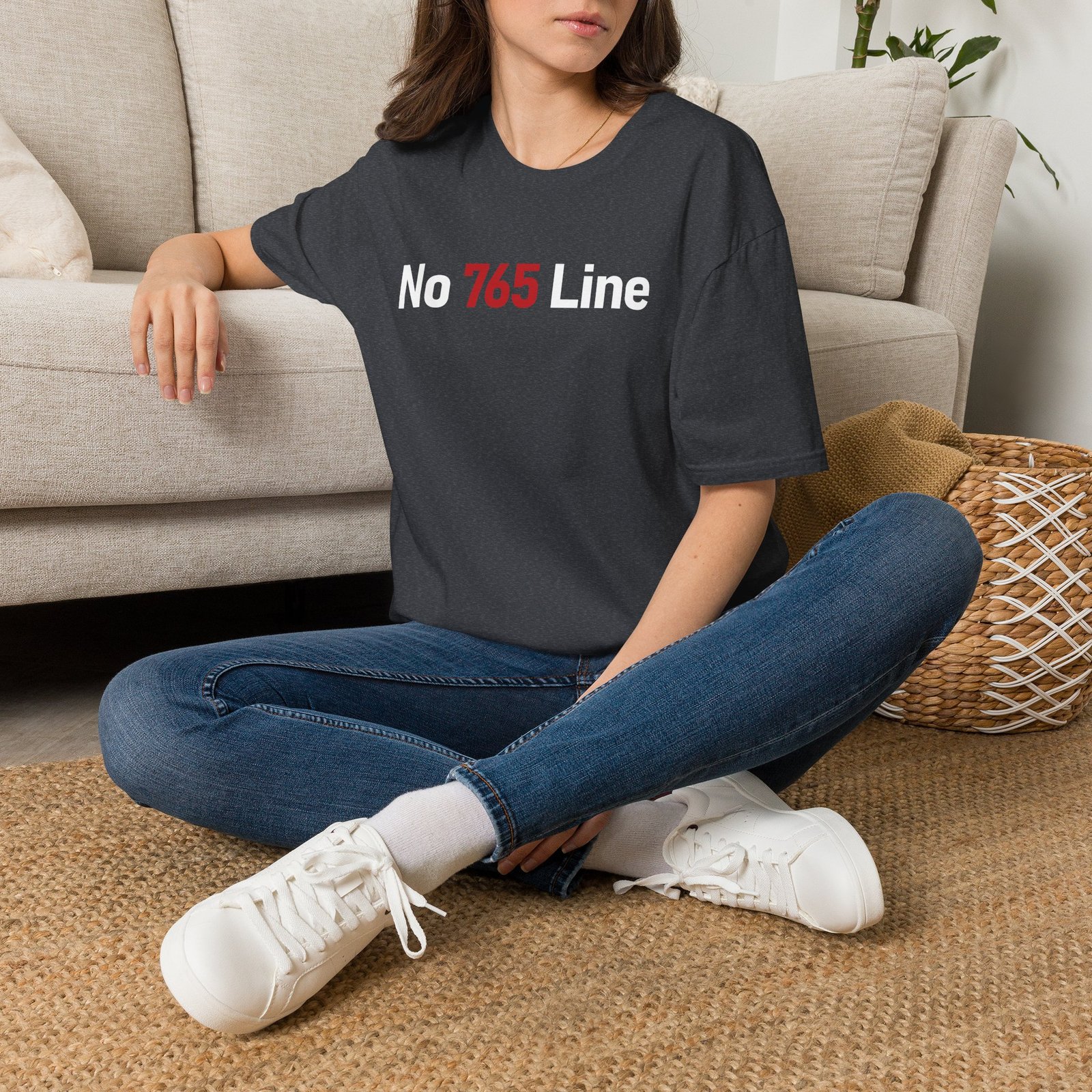 No 765 Line Tee (unisex) - Image 41
