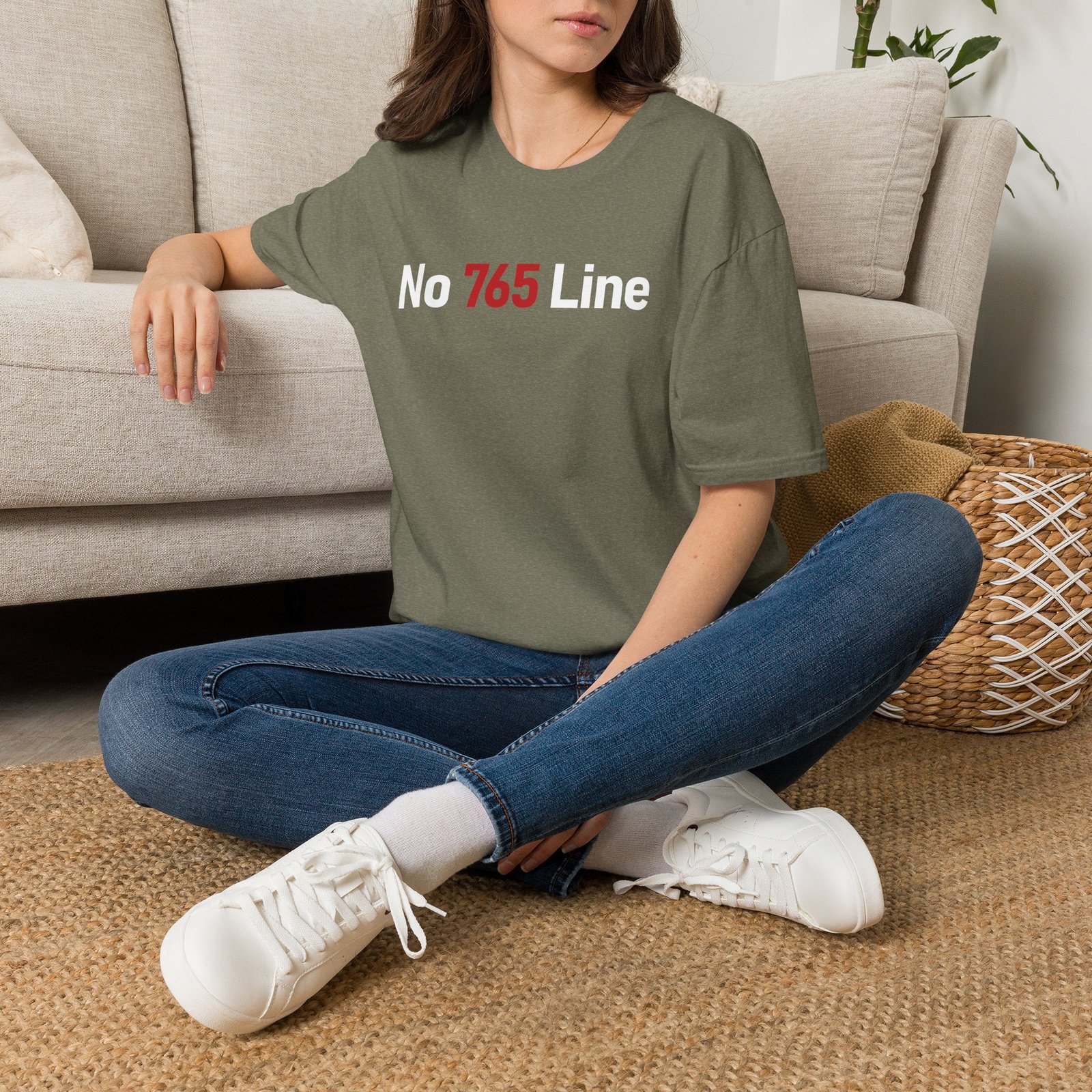 No 765 Line Tee (unisex) - Image 20