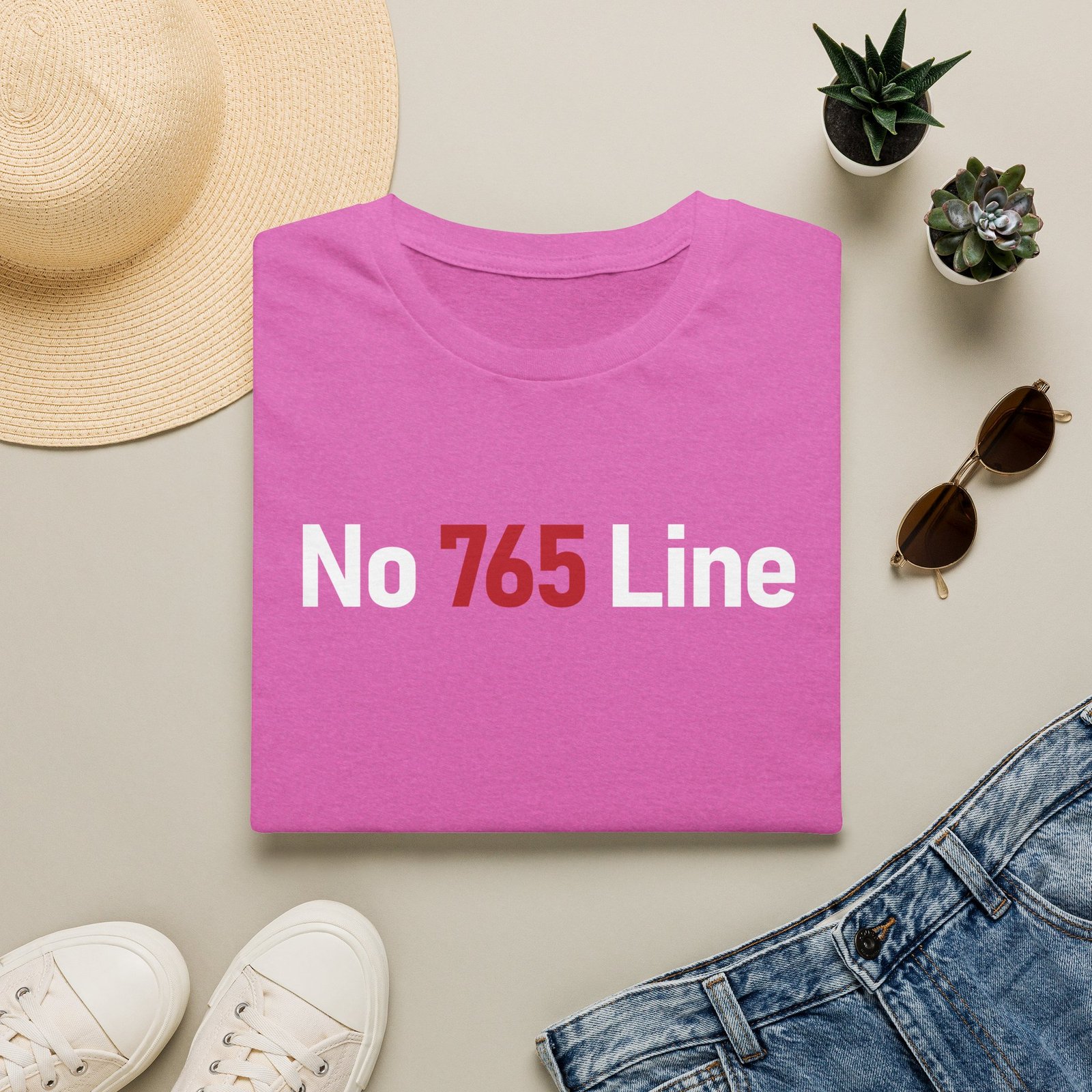 No 765 Line Tee (unisex) - Image 50