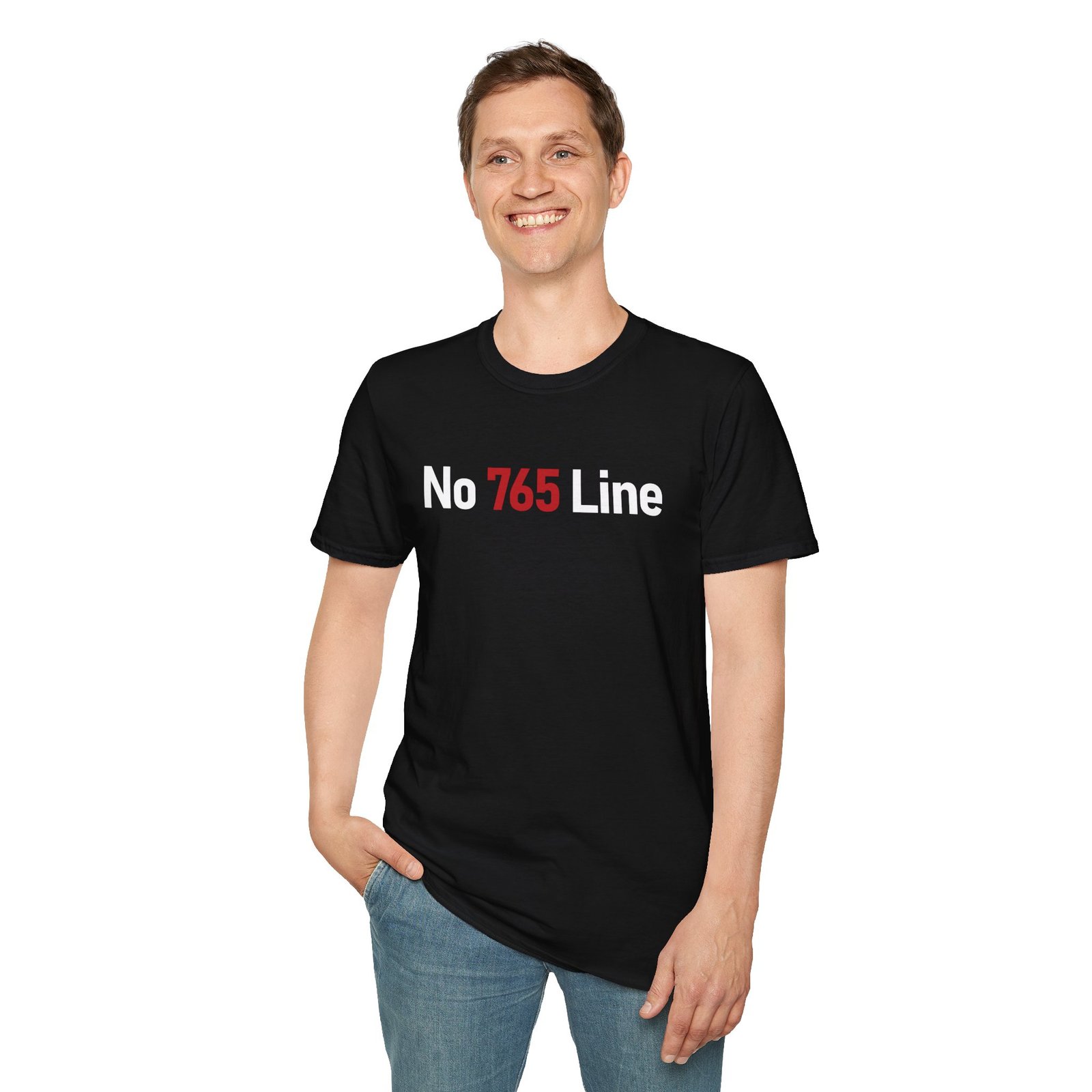 No 765 Line Tee (unisex) - Image 11