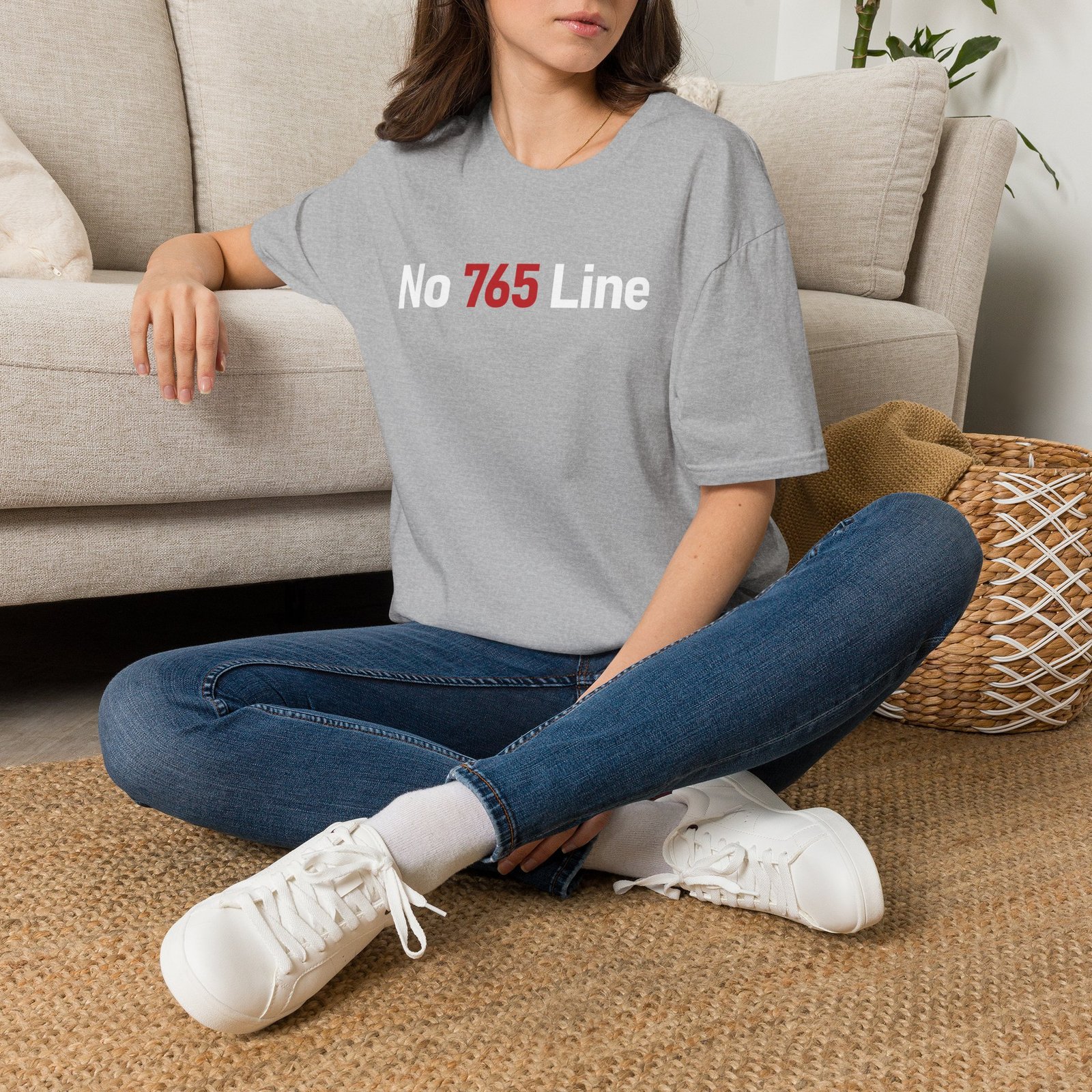 No 765 Line Tee (unisex) - Image 14