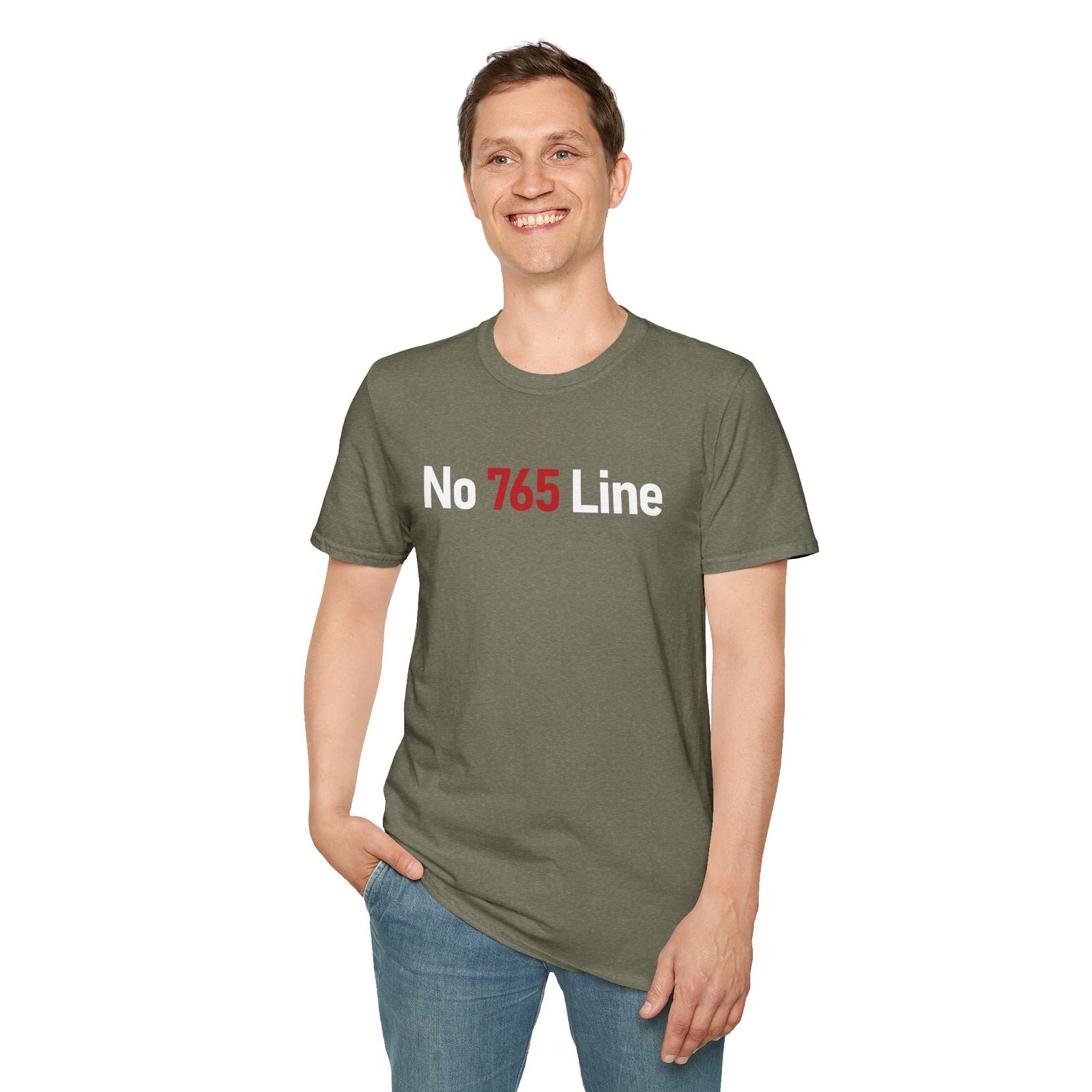 No 765 Line Tee (unisex) - Image 22