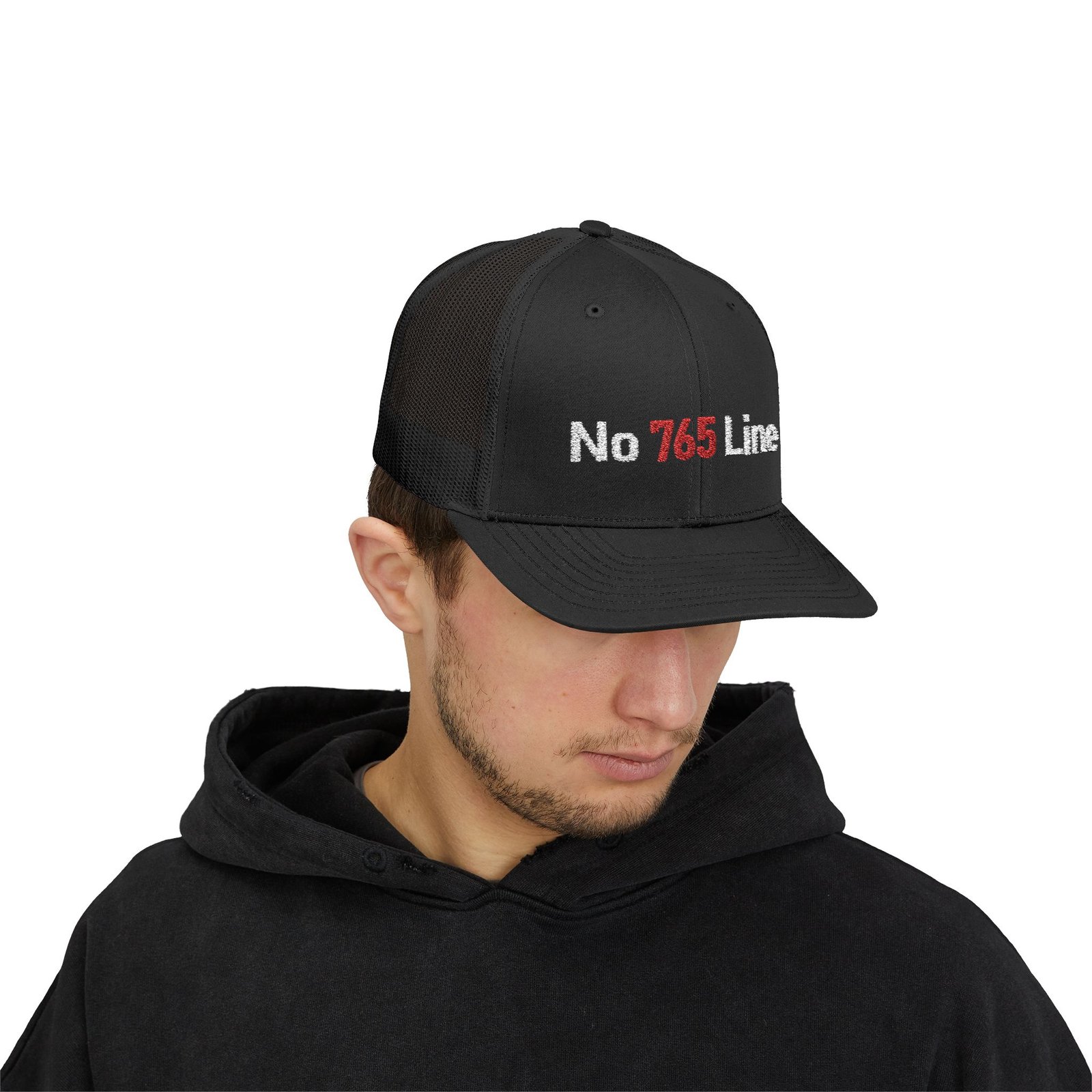 No 765 Line Trucker Cap - Image 19
