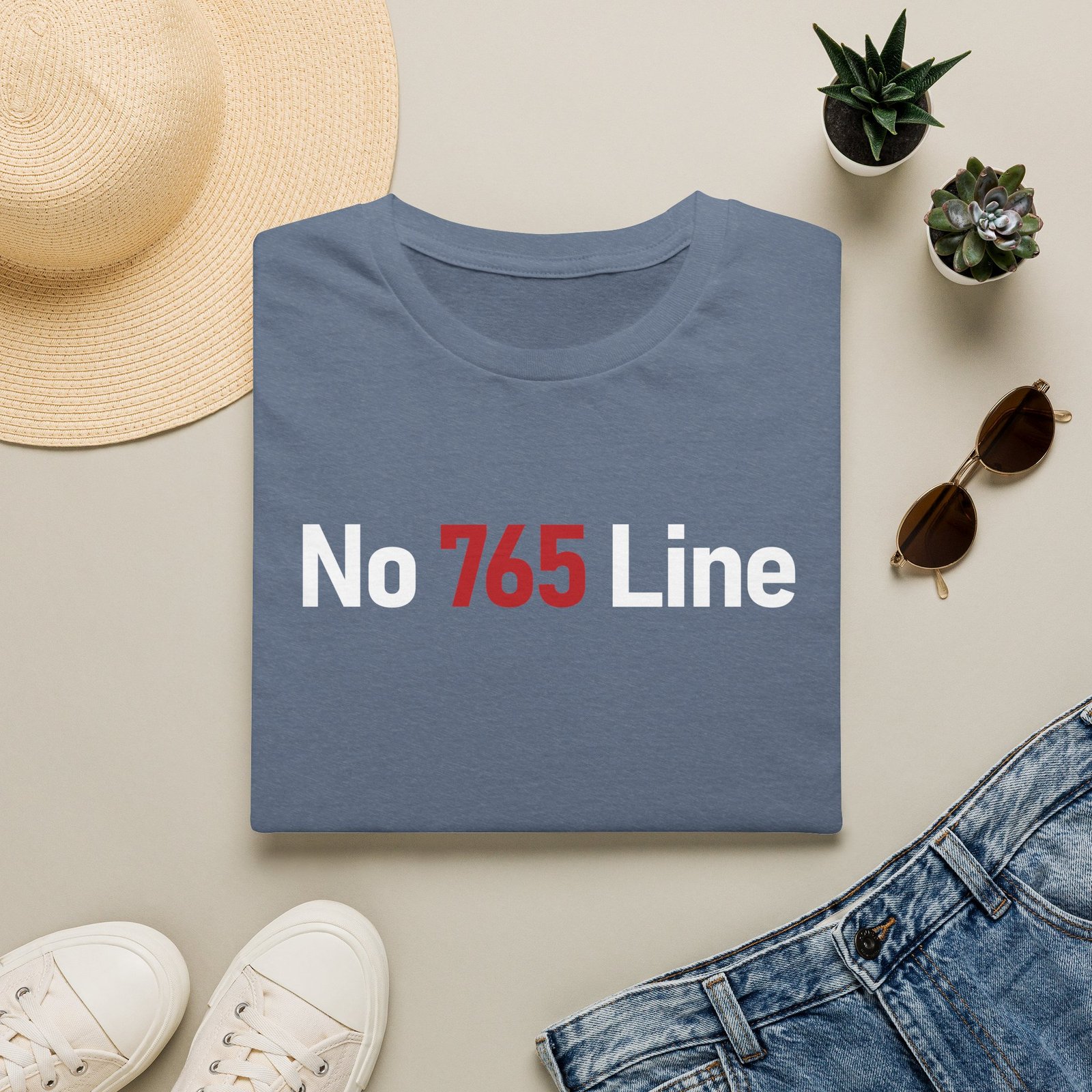 No 765 Line Tee (unisex) - Image 30