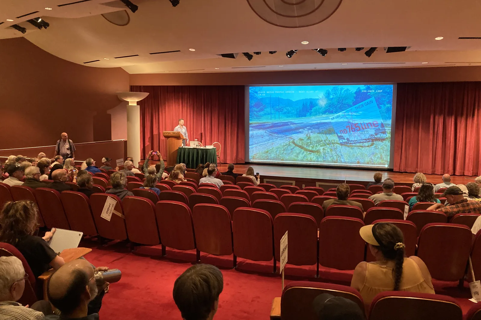 Photo 2 of 34. Residents fill the Lecture Hall at Monona Terrace for the morning session.